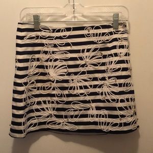 Lilly Pulitzer Striped Lined Skirt. Size 00